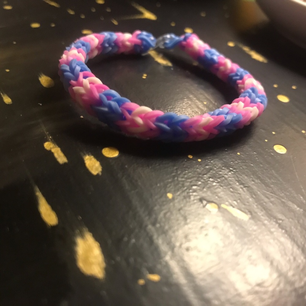 Transgender Rubber Band Bracelet
